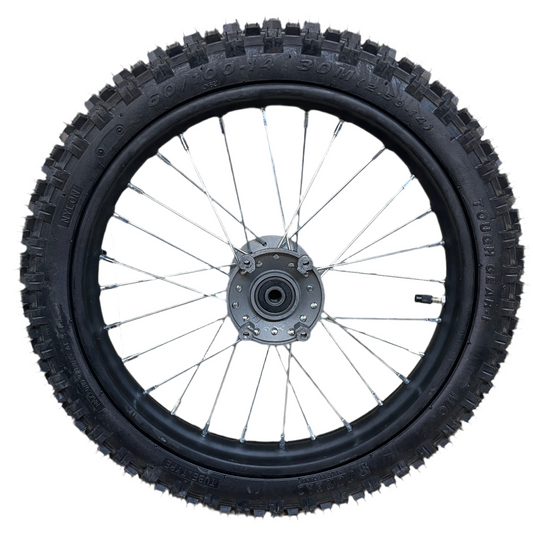 Front Wheel & Tire Assembly - EV Dirt Bike (1600W & 2500W)