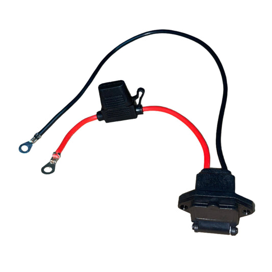 Battery Box Charging Port - 1 Seat Go Kart (EV)