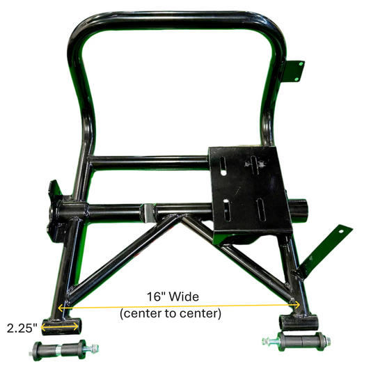 Rear Swing Arm Assembly - 1 Seat Go Kart (Gas)