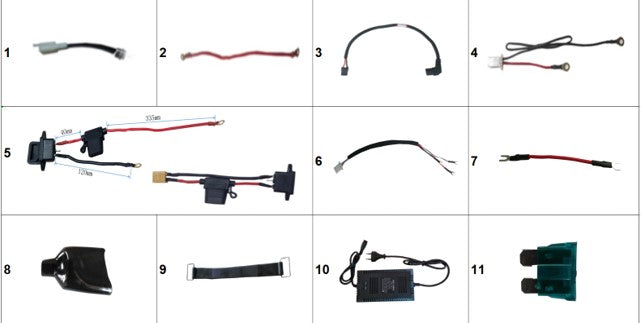 Power Supply wiring EQ7G - 500W Dirt Bike