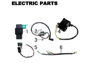 CDI - DH110 & DH125 Gas Dirt Bike