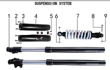 Nut - 150DH & 230DH Gas Dirt Bike