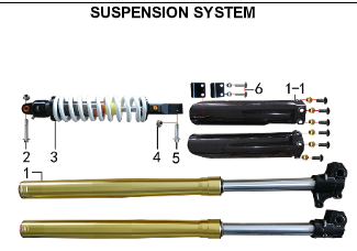 Rear Shock Lower - 230DH Gas Dirt Bike