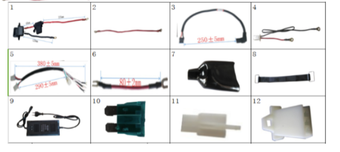 Power Supply wiring EQ7G - 500W Dirt Bike